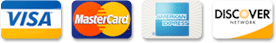 Acceptable Credit Cards