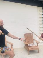 Stick Fighting with Shinzen June 2019